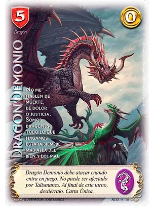 Dragon Demonio (AESX - Corte de la Furia)
