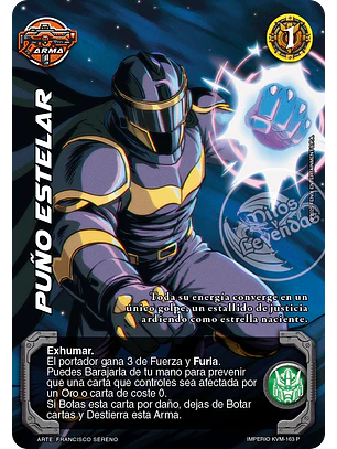 Puño Estelar (Kit Furia Estelar)