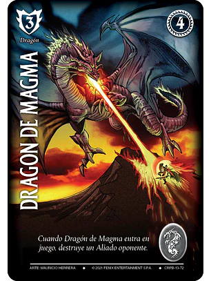 Dragón de Magma (CRPB - Dragón)