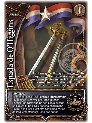Espada de O'higgins (LTD - Ultra Real)