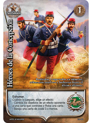 Héroes de la concepción (Kit Asalto Terrestre)