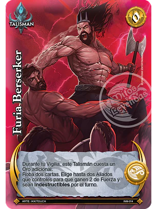 Furia Berserker (Colección Inmortal)