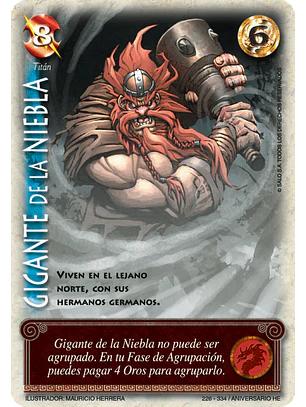 Gigante de la Niebla (HELENICA ANIV - Cortesana)