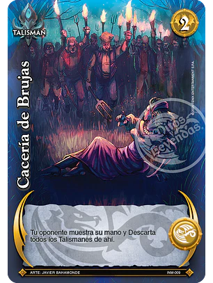Cacería de Brujas (Colección Inmortal)