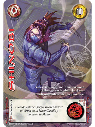 Shinobi (LPE25 - Arte Alternativo)