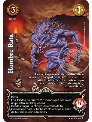 Hombre Rata (Napoleón - VC Foil)