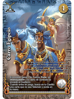 Carro Egipcio (La Venganza de Horus - MR)