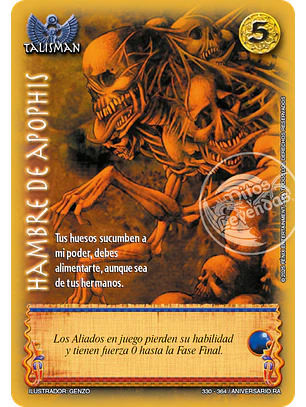 Hambre de Apophis (Aniversario de Ra - Vasalla)