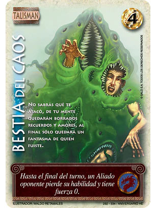 Bestia del Caos (HELENICA ANIV - Vasalla)