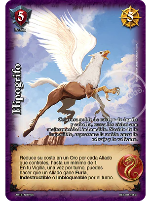 Hipogrifo (Bestiarium - Cortesana)
