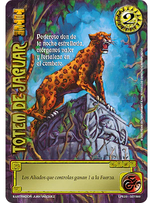 Totem de Jaguar (LPE3.0 - UR)
