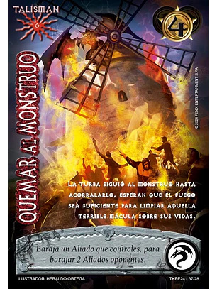 Quemar al monstruo (TKPE24 - Promocional)