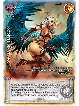 Forma de halcón (EXP - MR)