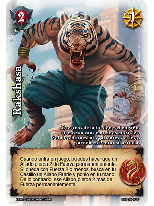 Rakshasa (Bestiarium - VC Foil)