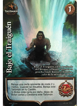 Bajo el traiguén (LTD - Cortesana Foil)