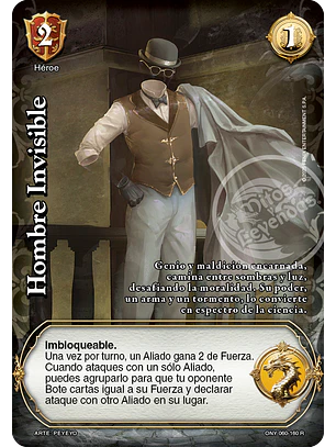 Hombre Invisible  (ONY - Real)