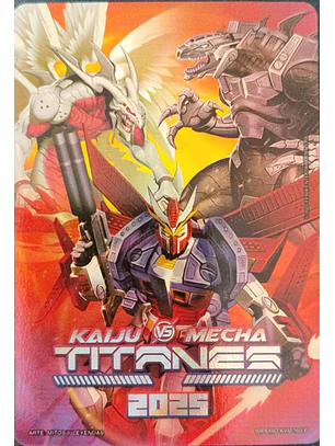 Oro Conmemorativo Kaiju vs Mecha