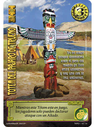 Totem del Pajaro de Trueno