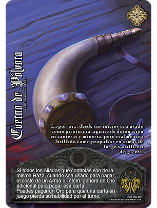 Cuerno de Pólvora  (DGO - Real)