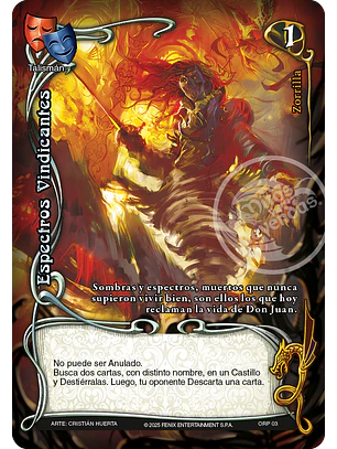 Espectros Vindicantes (ONY - Reprint)