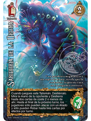 Sabiduría de la Oruga  (ONY - MA)