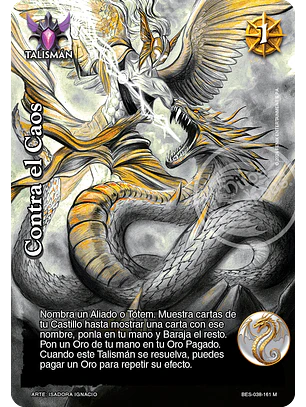 Contra el Caos (Bestiarium - Arte Alternativo)