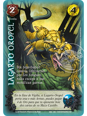 Lagarto Oropel (HD Aniversario - Vasalla)