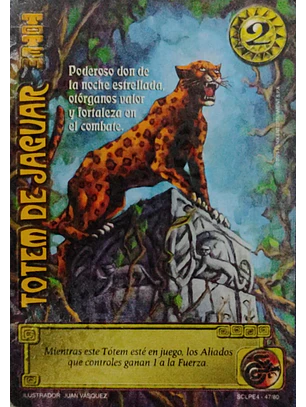 Tótem de Jaguar (LPE4 - SCL)