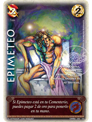 Epimeteo (Kit Racial 2024 - Foil)