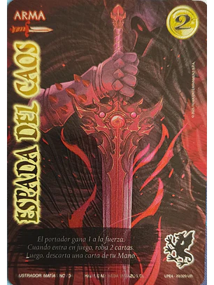 Espada del Caos (LPE4 - UR)