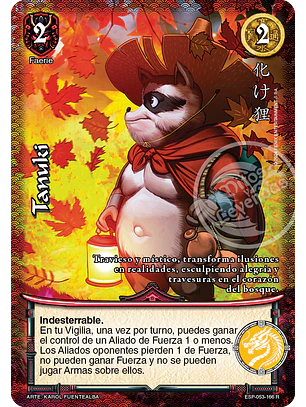Tanuki (Esp.Samurai - Real)