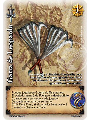 Garra de Leopardo (Bestiarium - VC Foil)