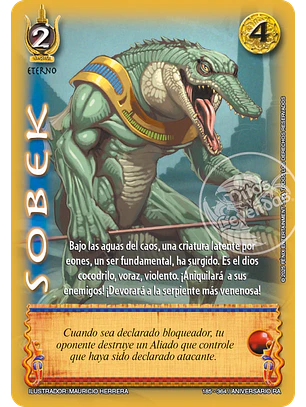 Sobek (Aniversario de Ra - Cortesana)