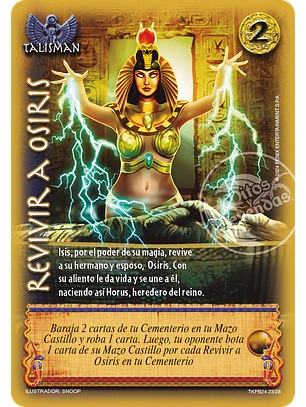 Revivir a Osiris (TKit Premium 2024 - Magia y Divinidad)
