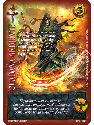 Guadaña Ardiente  (Kit Inferno)