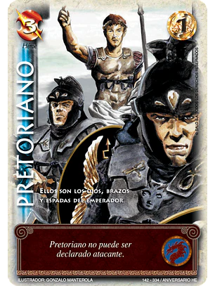 Pretoriano (Helénica Aniv - VC Foil)