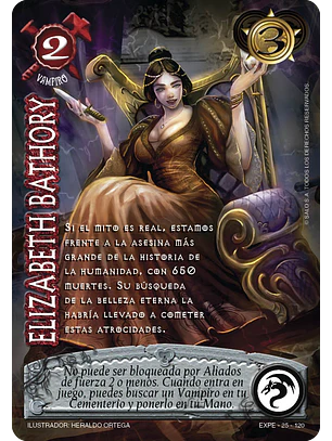 Elizabeth Bathory (EXT22 - Mundo Gótico)