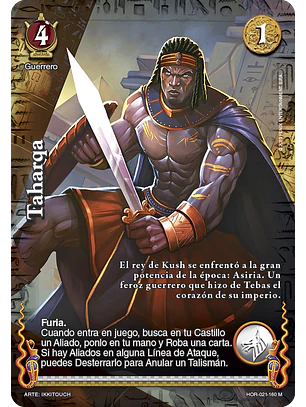 Taharqa (La Venganza de Horus - MR)