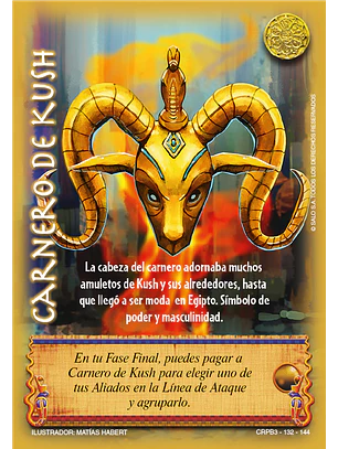 Carnero de Kush (CRPB3 - Faraón)
