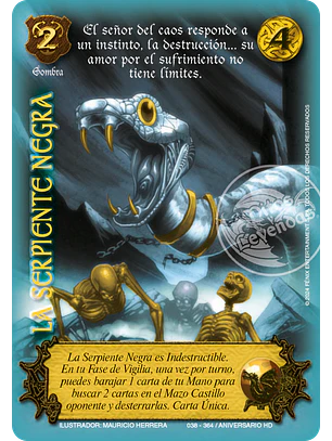 La Serpiente Negra (HD Aniversario - MR)