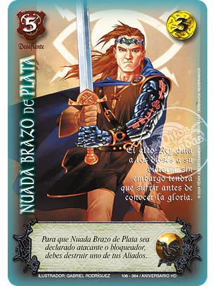 Nuada Brazo de Plata (HD Aniversario - Real)