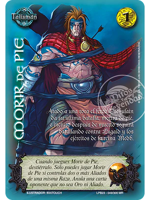 Morir de Pie (Leyendas PB 3.0 - MR)