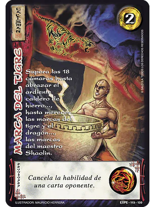 Marca del Tigre (EXT22 - Esp Del Dragón)