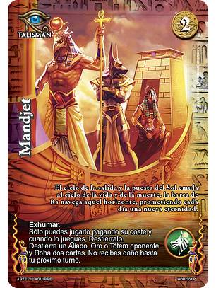 Mandjet (La Venganza de Horus - Promocional)