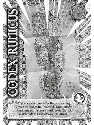 Codex Runicus (LPE25 - Secreta Silver)