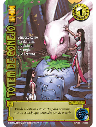 Totem de Conejo (LPE3.0 - Real)