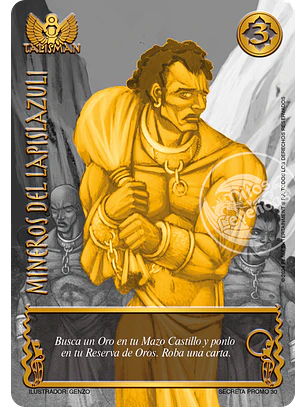 Mineros del Lapislazuli (LBPB24 - Dorada)