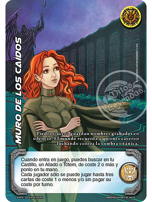 Muro de los Caídos (KVM - Reales)