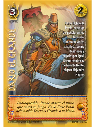 Dario el Grande (CRPB3 - Faraón)
