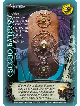 Escudo Batersse (HD Aniversario - Real)